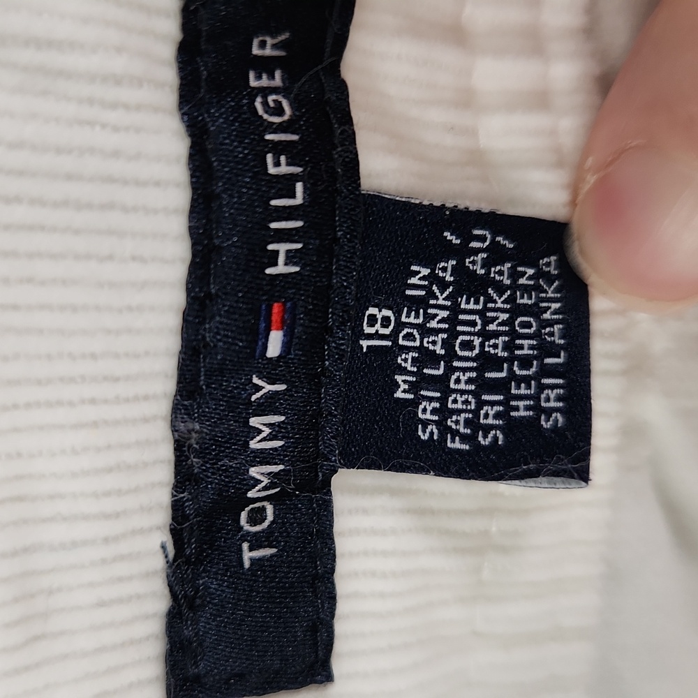 Tommy Hilfiger White Corduroy Mini Skirt - Picture 3 of 11